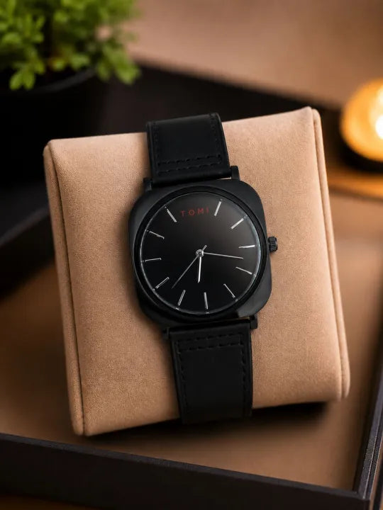Luxury Fashion Watch for Men – Premium Leather Strap Casual Wrist Watch