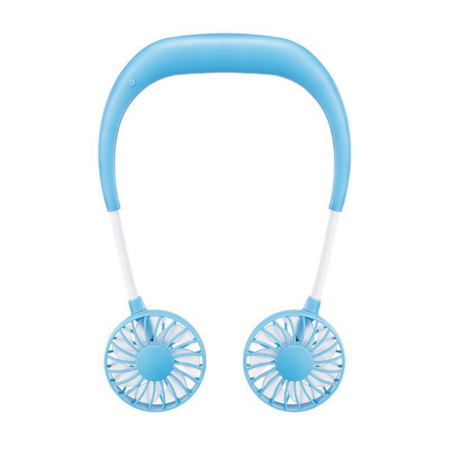 Neck Fan for Kitchen | with RGB Lights Folding Handheld Fan Wearable Portable Neckband Mini Fan USB Chargeable Air Cooler Fan
