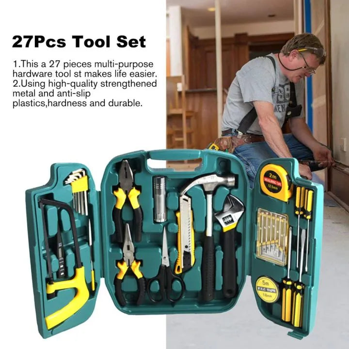 16-Piece Hardware Kit – Complete Home & DIY Repair Tool Set
