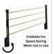 Premium Cloth Drying Stand 17" / 24" Inches with Free Installation Hardware Kit