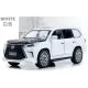 Lexus Land Cruiser Prado - Alloy Children's Sports Model Car Die-Cast Metal Toy Car - Front Doors & Boot & Hood Open - Size Approx. 5 inch - White