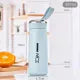Water Bottles, Glass/Plastic 400 ML Water bottles, Sports water bottles Double walled Keeps Easy to carry for Walking Hiking, school water bottle, Multicolor (1 Piece) coffee mug