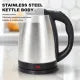 Premium Stainless Steel Electric Kettle 2 Liter – 1500W Instant Boil Technology