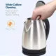 Premium Stainless Steel Electric Kettle 2 Liter – 1500W Instant Boil Technology
